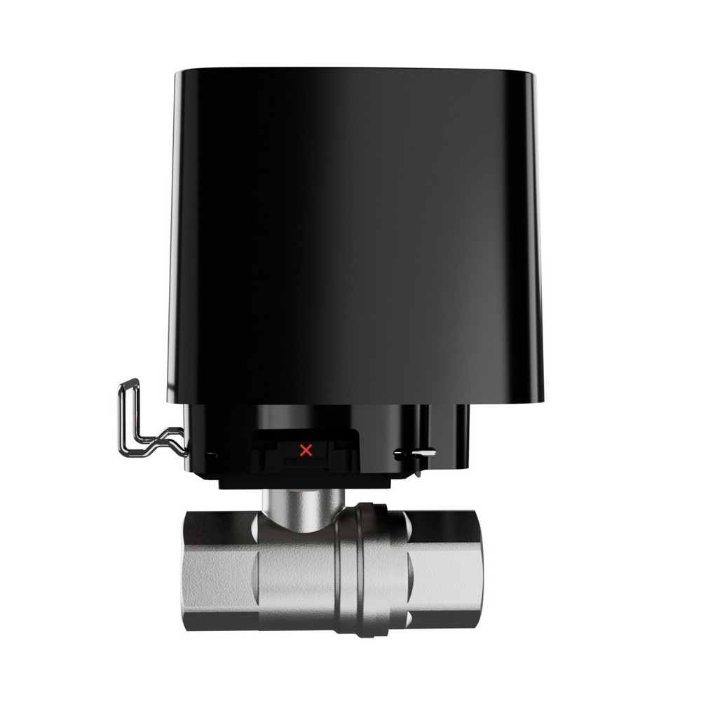 Кран з електроприводом Ajax WaterStop [1/2] чорний (black)