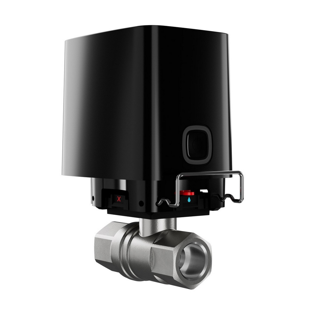 Кран з електроприводом Ajax WaterStop [1] чорний (black)