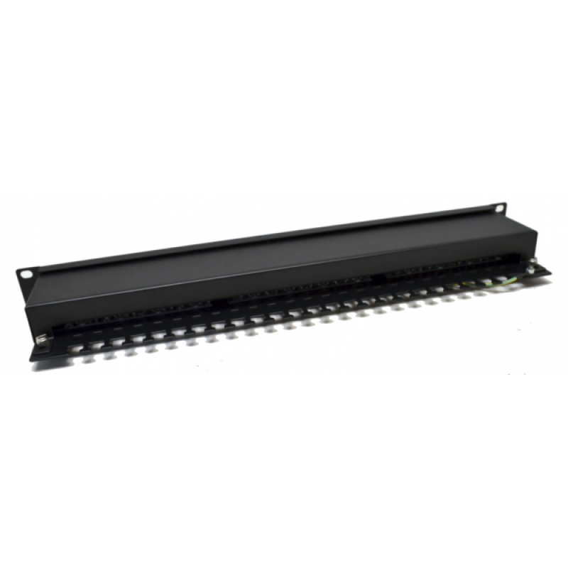 Патч панель Kingda 19″ 24xRJ-45 FTP кат. 5e