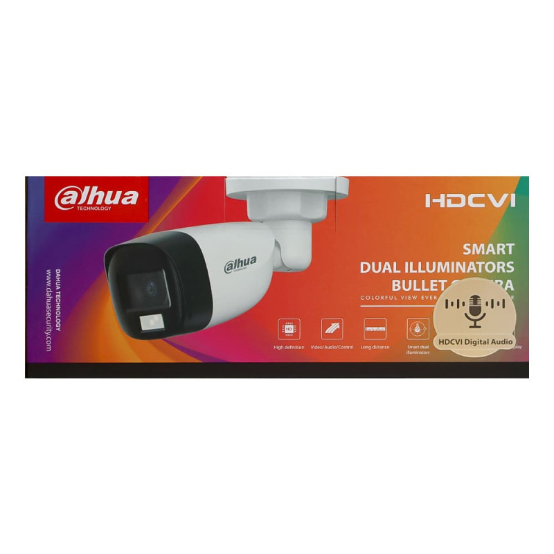 HD-CVI відеокамера Dahua DH-HAC-HFW1200CMP-IL-A (2.8мм)
