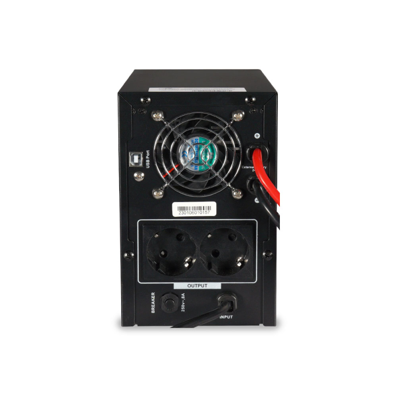 Джерело безперебійного живлення Kraft KRF-PSW2000VA/1600W (LCD) 24V