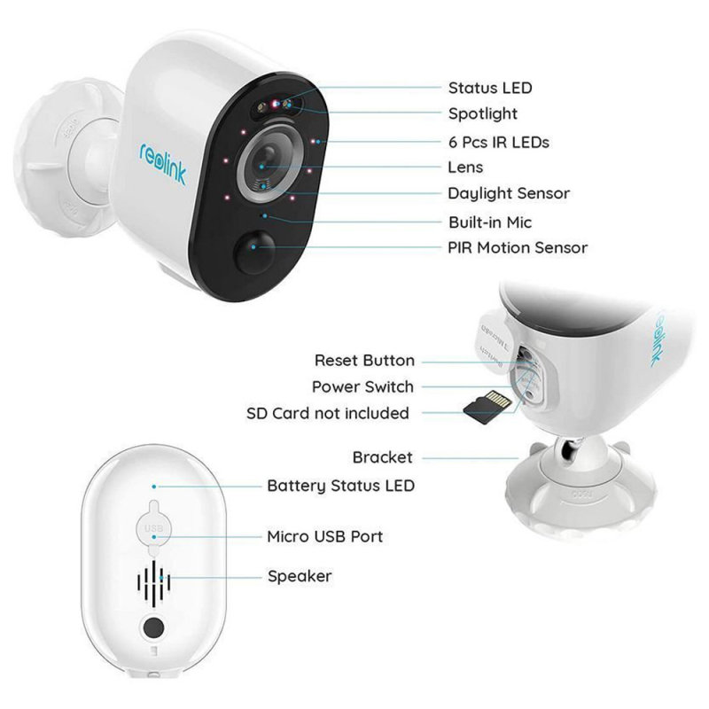 IP відеокамера Reolink Argus 3 Pro
