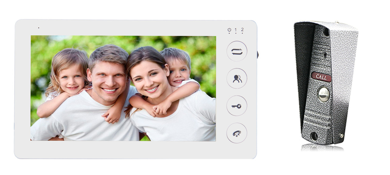 Комплект домофону SEVEN Systems DP-7574 Kit white