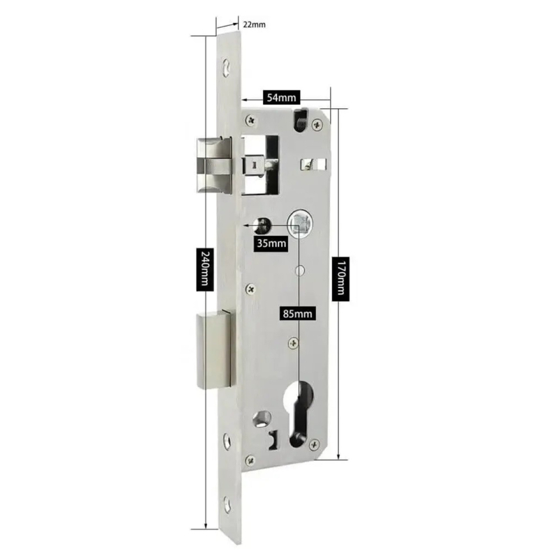Замок Seven Lock SL-7737S silver ID EM