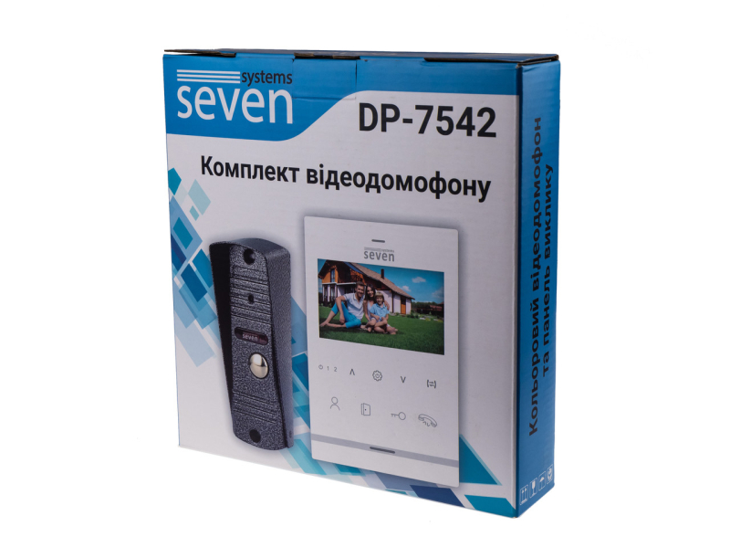 Комплект домофону SEVEN Systems DP–7542 Kit white