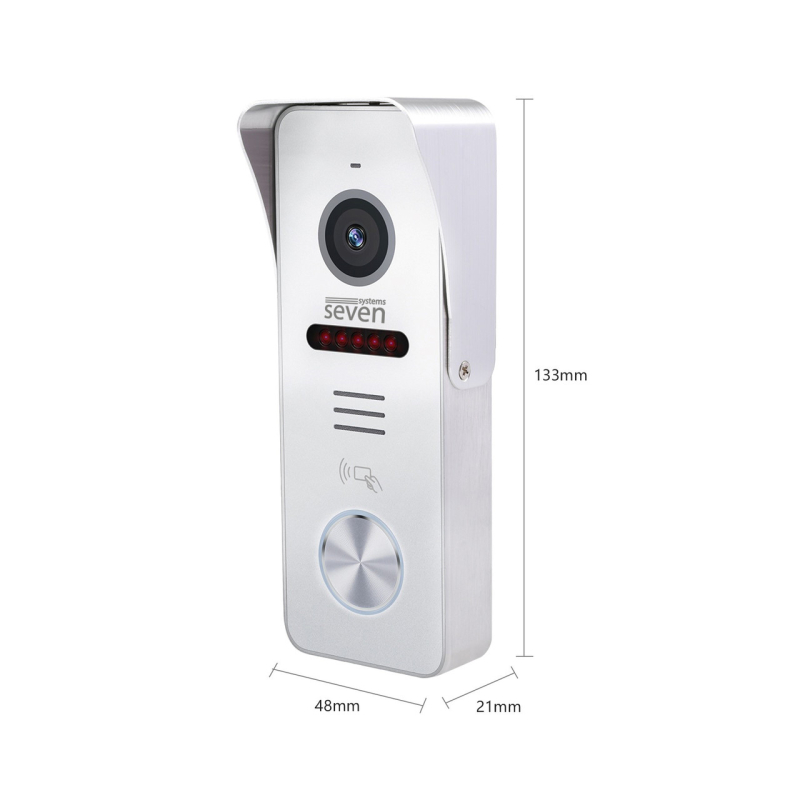 Виклична панель SEVEN Systems CP-7502F RFID white