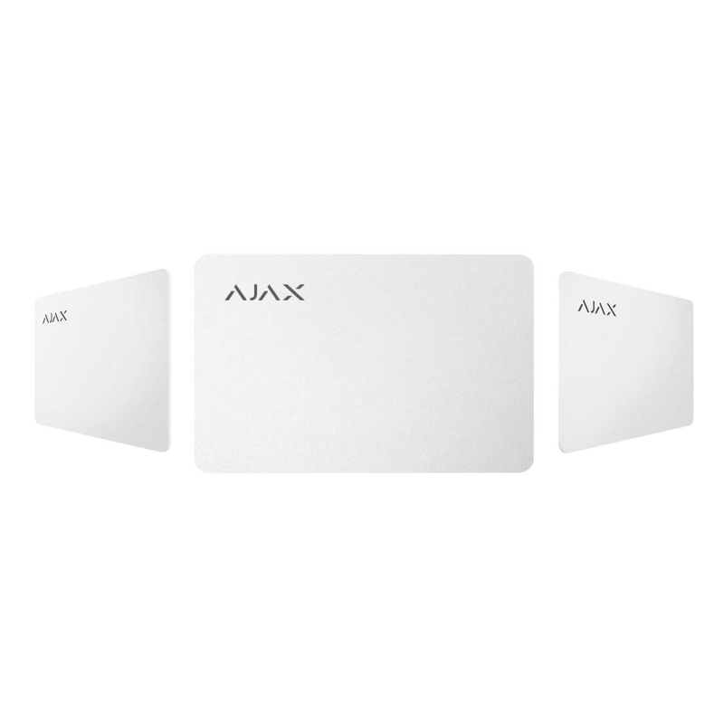 Карта Ajax для клавіатури Pass - 100 шт. (white)