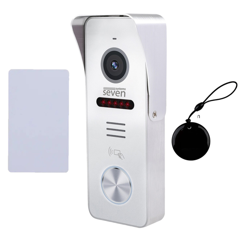 Комплект домофону SEVEN Systems Wi-Fi  10 дюймів SEVEN DP-7517/02Kit white
