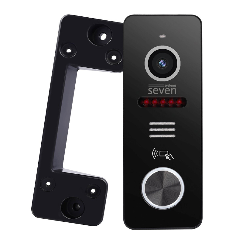 Комплект домофону SEVEN Systems Wi-Fi 10 дюймів  SEVEN DP-7517/02Kit black
