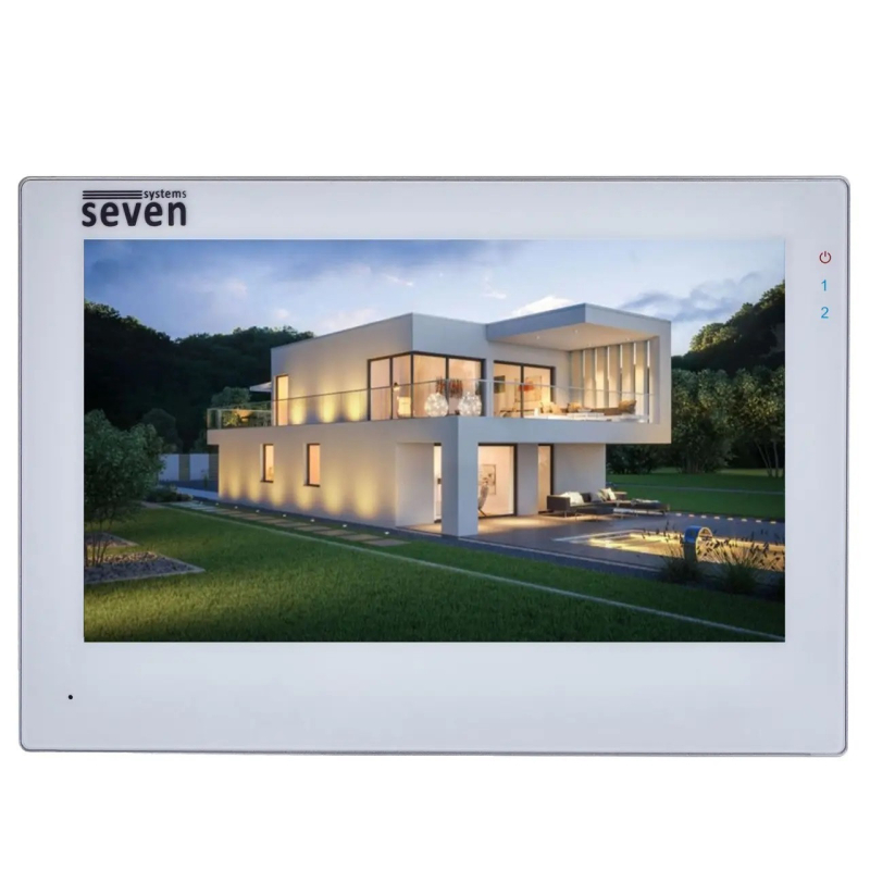 Комплект домофону SEVEN Systems Wi-Fi7 дюймів  SEVEN DP-7577/02Kit white