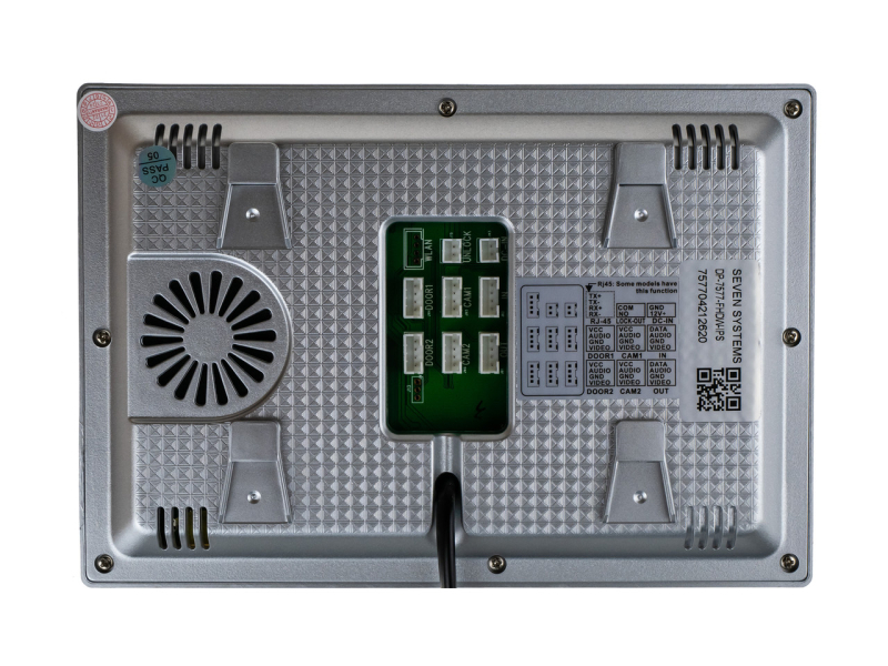 Комплект домофону SEVEN Systems Wi-Fi7 дюймів  SEVEN DP-7577/02Kit white