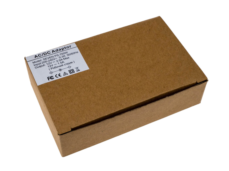 Імпульсний блок живлення SEVEN Systems 12В/2А PS-760W