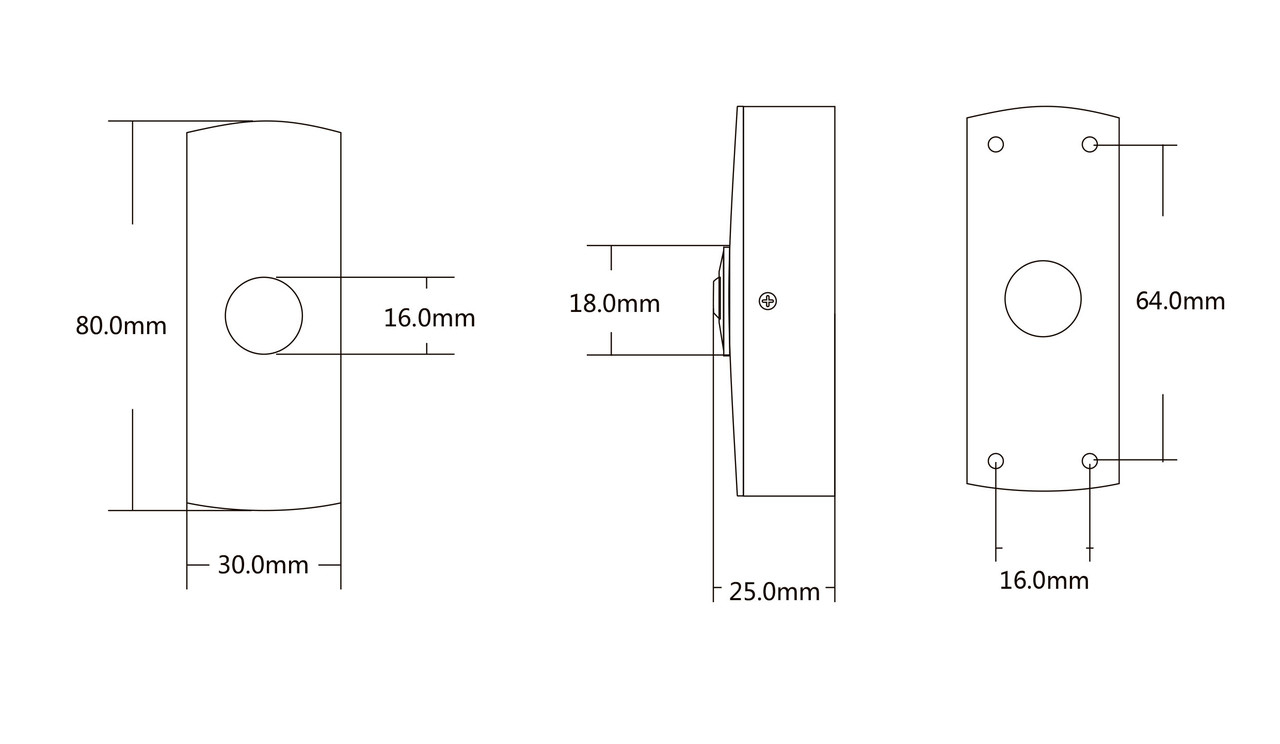 Кнопка виходу SEVEN Systems K-7492