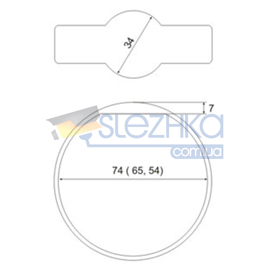 Браслет IronLogic IL-10E RFID Браслет (D74 синій)