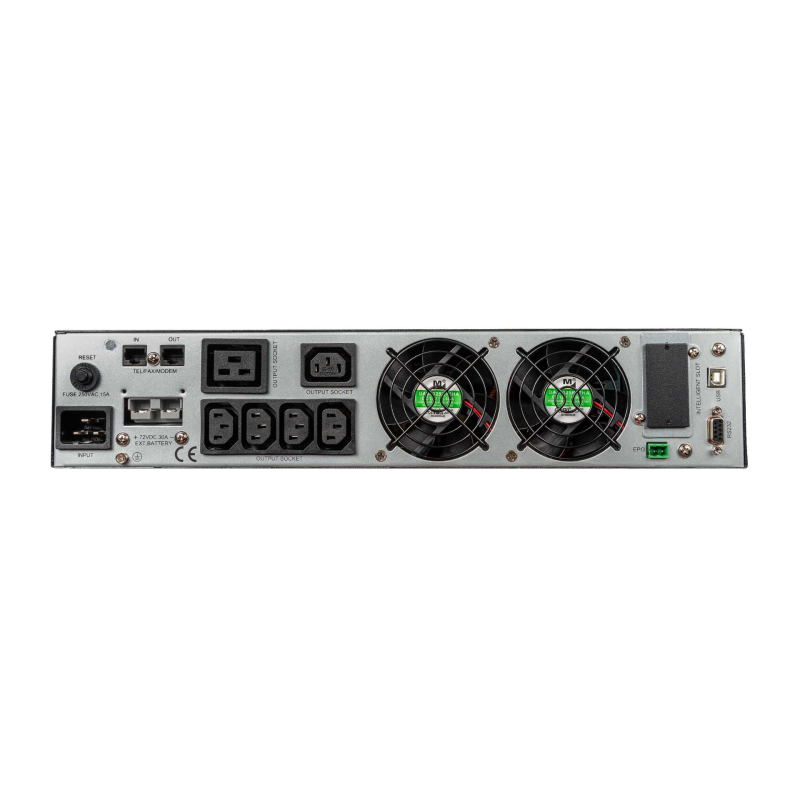 Джерело безперебійного живлення LogicPower 3000 PRO, RM (rack mounts) (without battery) 96V 6A