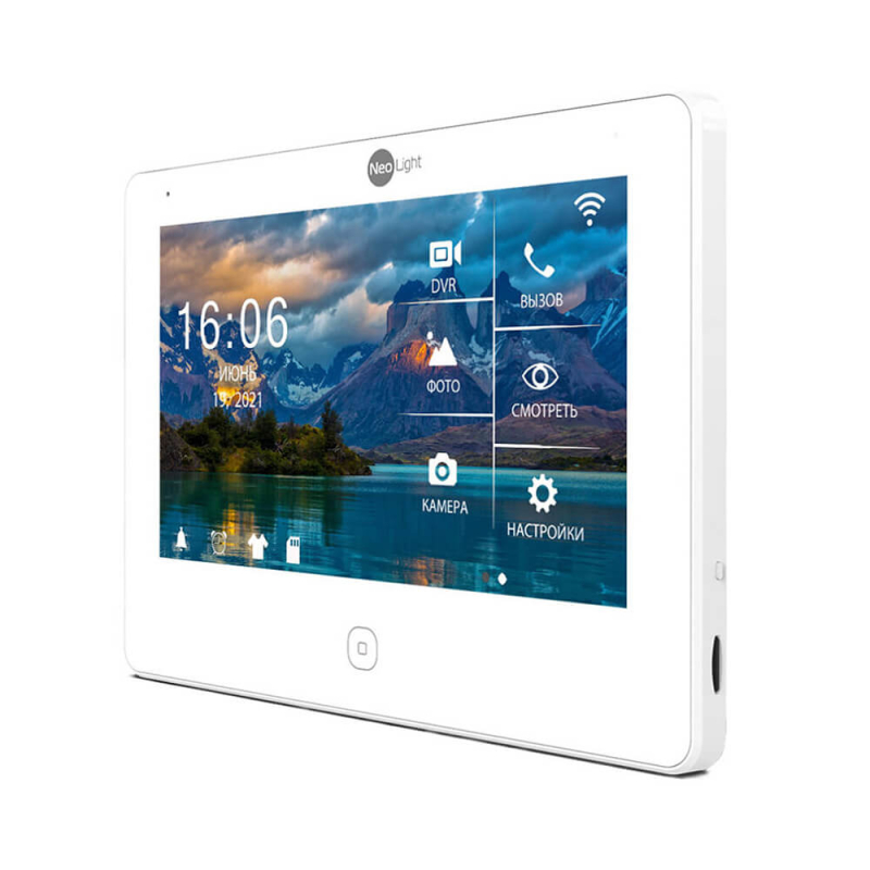 Комплект домофону Neolight NeoKIT HD Pro Bronze: відеодомофон 7