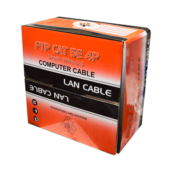 Кабель вита пара Atis FTP 4*2*0.5-CU кат.5е (FTP мідь внутрішній) бухта 305м