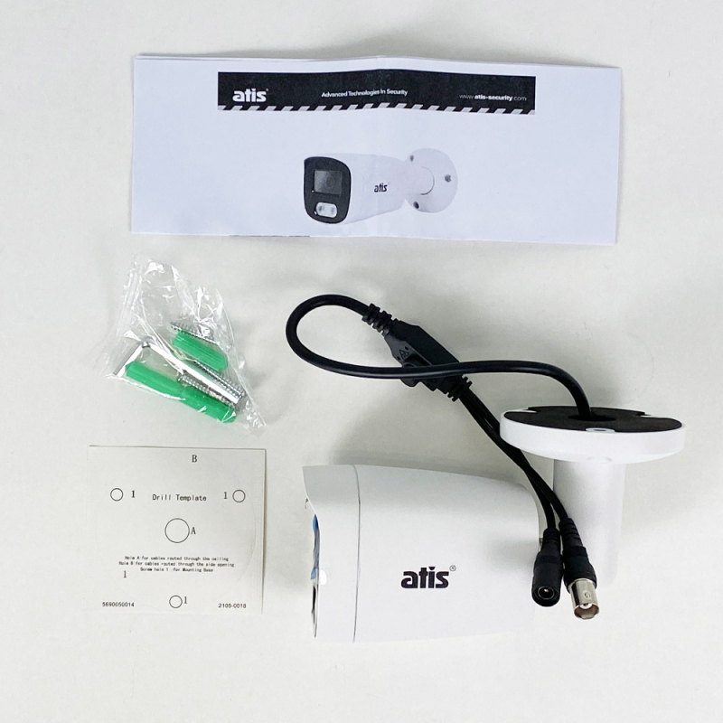 MHD відеокамера Atis 2 Мп AMW-2MIR-20W/2.8 Pro