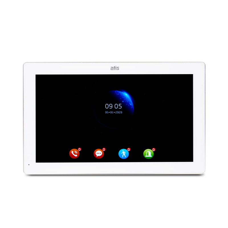 Комплект домофону Atis AD-1070FHD/T White з підтримкою Tuya Smart + AT-400FHD Black