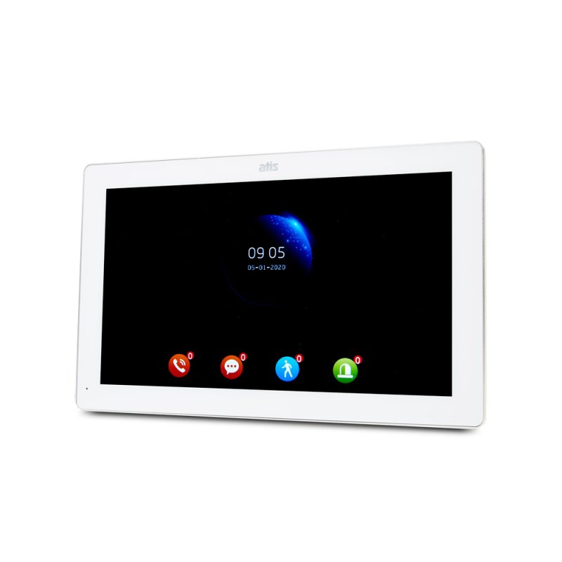 Комплект домофону Atis AD-1070FHD/T White з підтримкою Tuya Smart + AT-400FHD Black