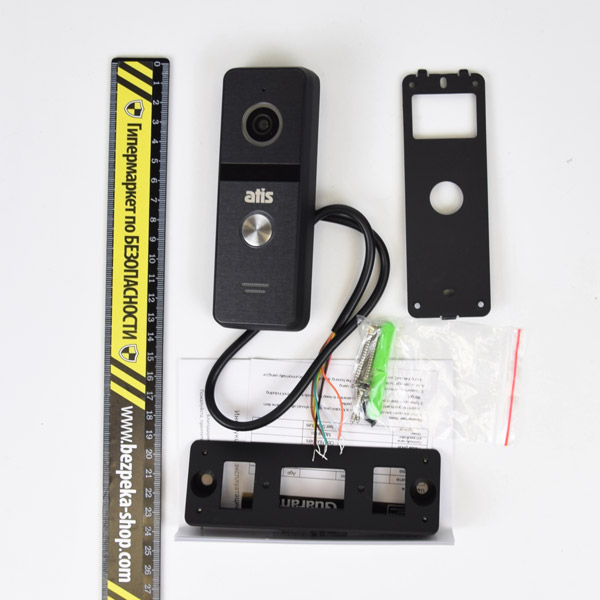 Комплект домофону Atis AD-1070FHD/T White з підтримкою Tuya Smart + AT-400FHD Black