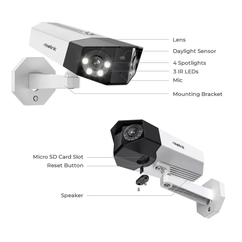 IP відеокамера Reolink Duo 2 POE