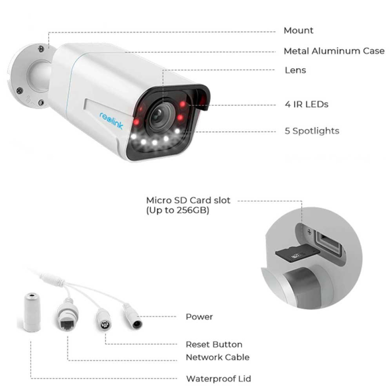 Ip відеокамера Reolink RLC-811A