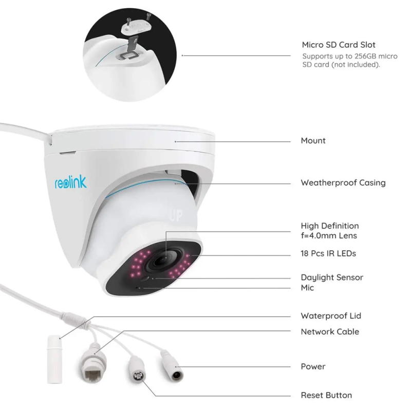 IP відеокамера Reolink RLC-820A