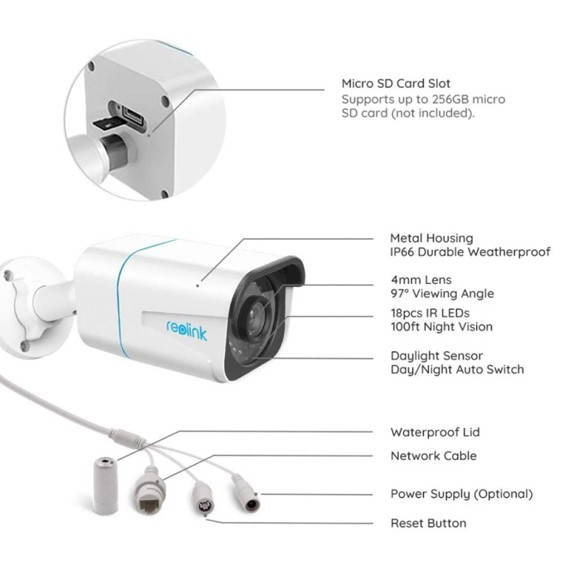 IP відеокамера Reolink RLC-810A
