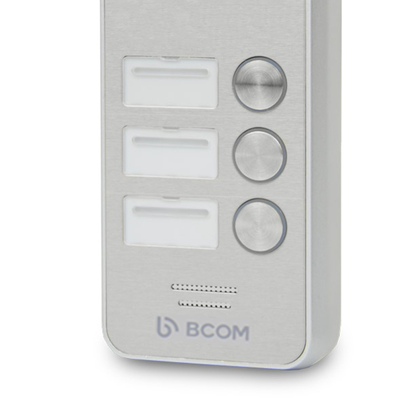 Виклична панель BCOM BT-403HD Silver на 3 абоненти