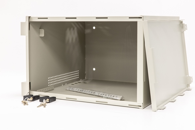 Бокс CSV антивандальна 7U, 550х359х450 мм (Ш*В*Г), сіра ( AV 7U-450)