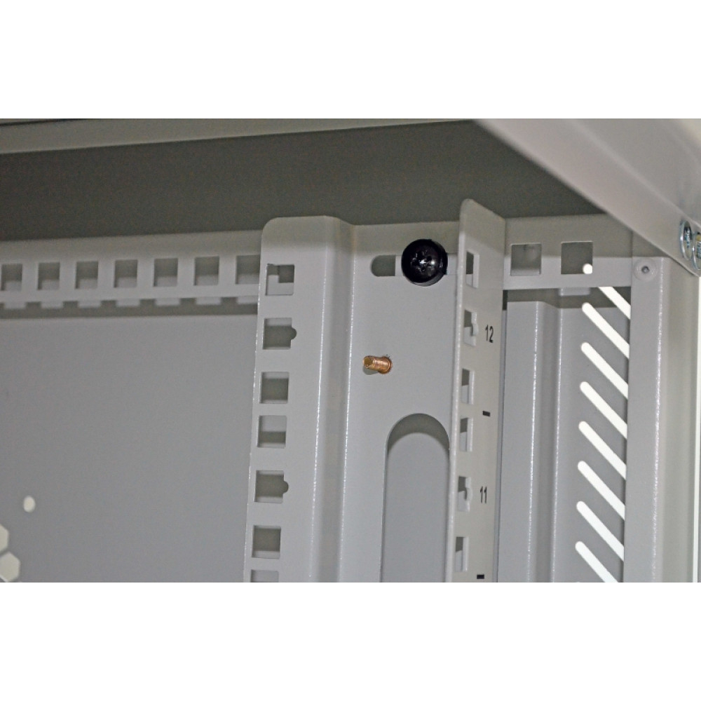 Шафа CMS 12U, 600х600х640 мм (Ш*Г*В), акрилове скло (UA-MGSWA126G)