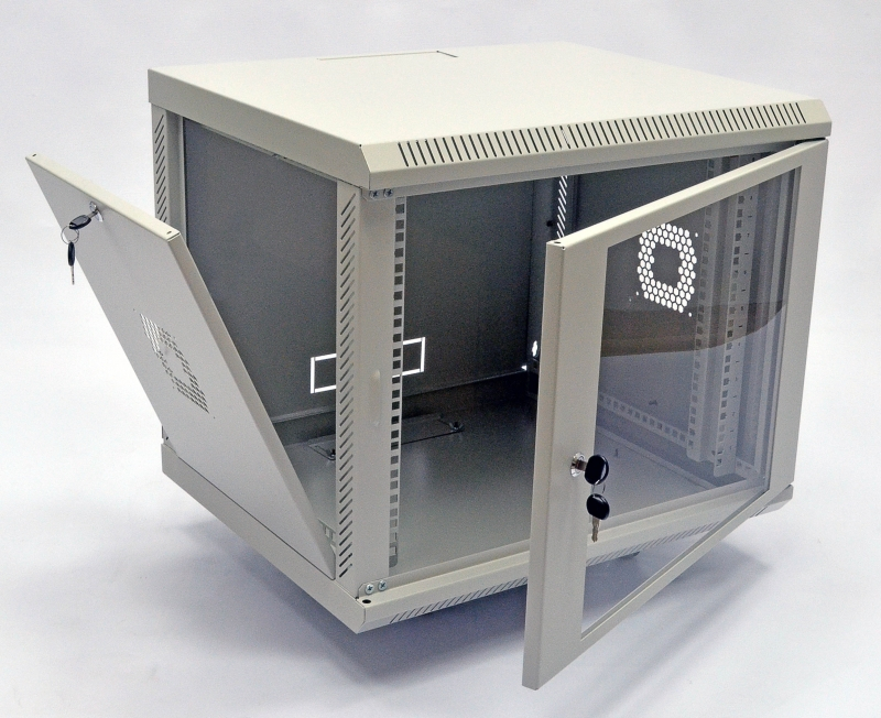 Шафа CMS 9U, 600х350х507 мм (Ш*Г*В), акрилове скло (UA-MGSWA935G)