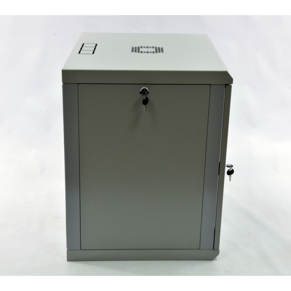 Шафа CMS 12U, 600х500х640 мм (Ш * Г * В), економ, акрилове скло, сіра (UA-MGSWL125G)