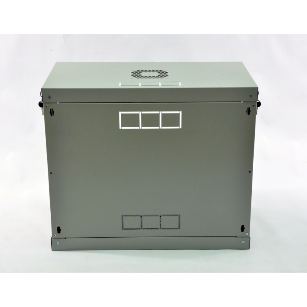 Шафа CMS 9U, 600х350х507 мм (Ш * Г * В), економ, акрилове скло, сіра (UA-MGSWL935G)