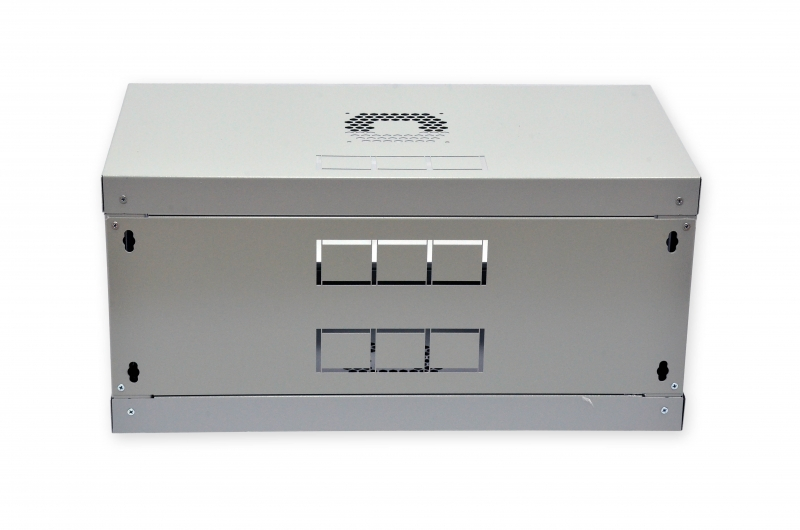 Шафа CMS 4U, 600х350х284 мм (Ш * Г * В), економ, акрилове скло, сіра (UA-MGSWL435G)