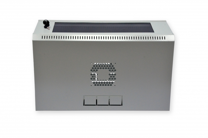 Шафа CMS 4U, 600х350х284 мм (Ш * Г * В), економ, акрилове скло, сіра (UA-MGSWL435G)