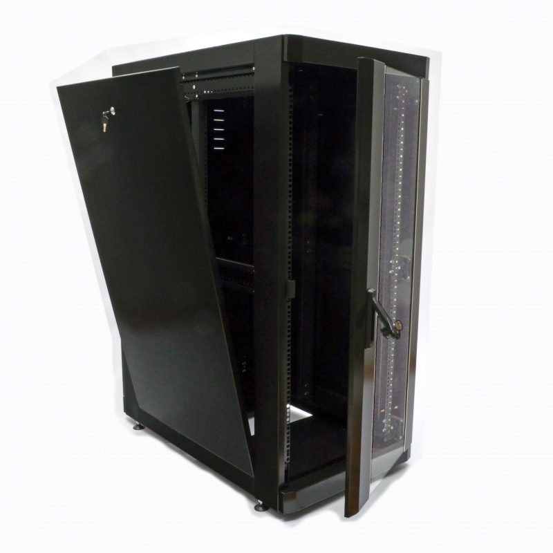 Шафа CMS 19 дюймів 28U, 610х1055 мм (Ш*Г) (UA-MGSE28610MB)
