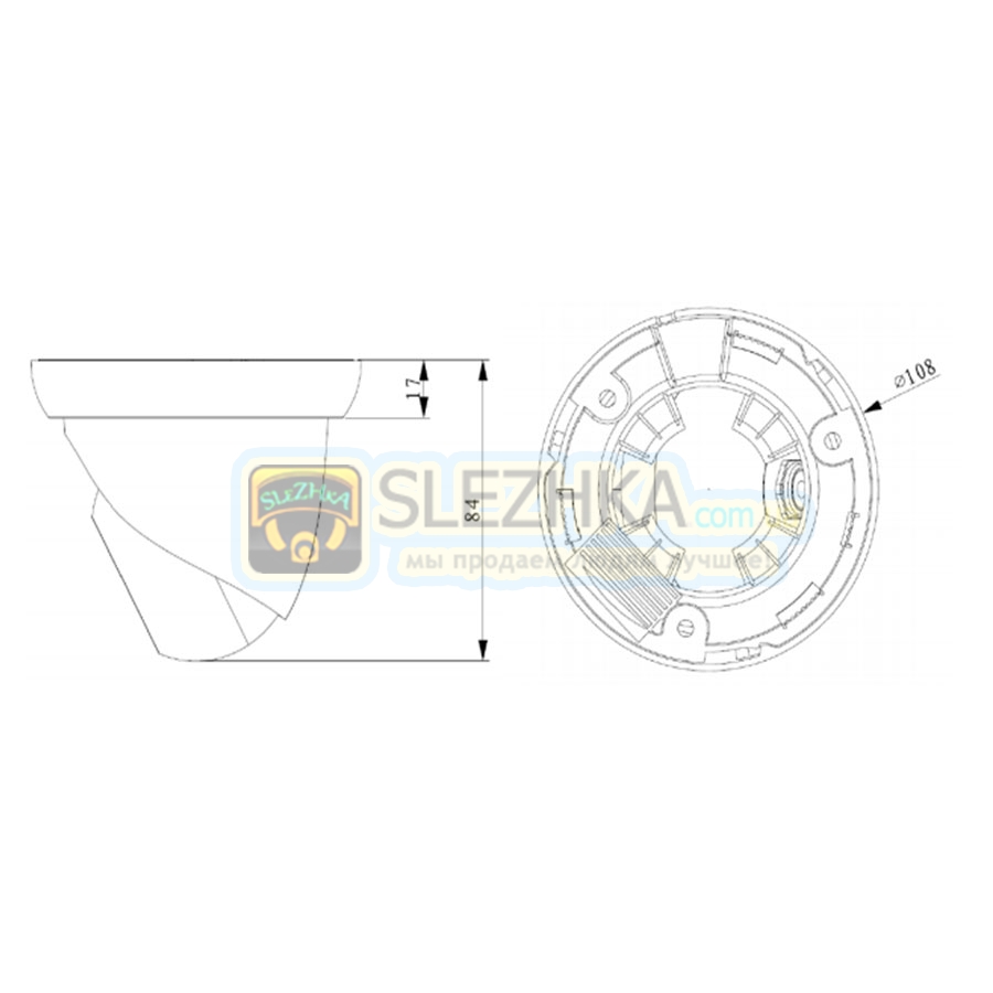 Ip відеокамера Dahua DH-IPC-HDW1120S