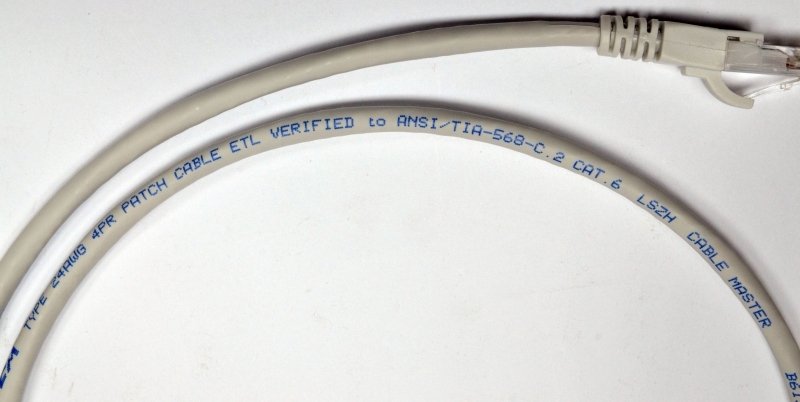 Патч-корд EPNew мідний UTP кат. 6, 24AWG, 5.0 м, LSZH, сірий (CBL-62U5MGYLSZHZ)