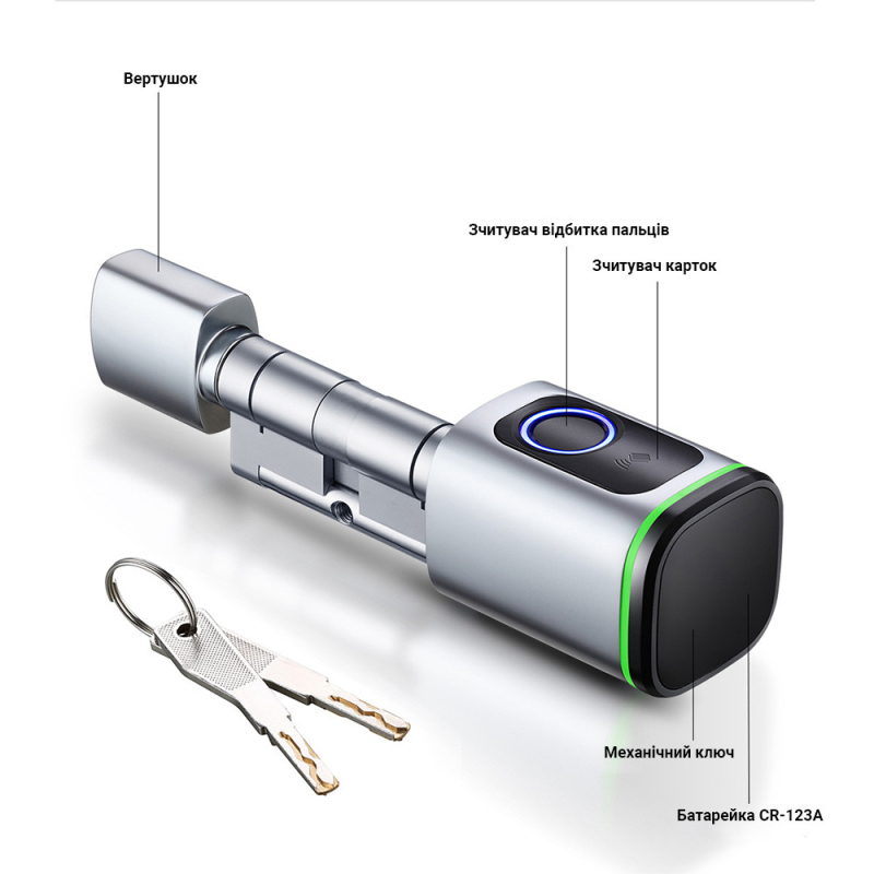 Замок Seven Lock SL-7773BF silver (SL7773BFs)