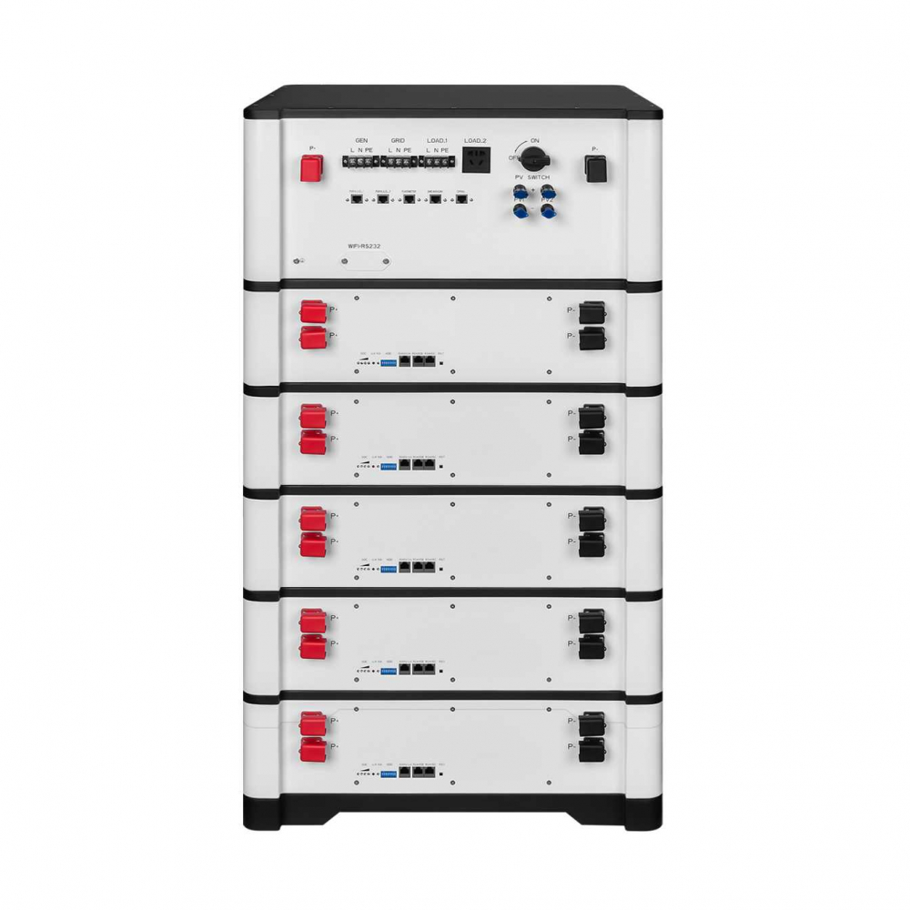 Джерело безперебійного живлення LogicPower BOX DEYE 5kWh + АКБ 25kWh