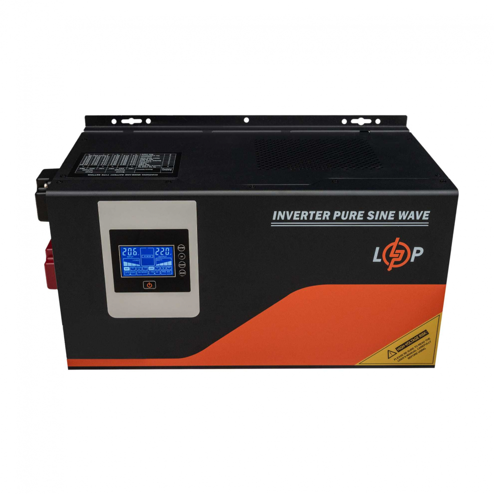Джерело безперебійного живлення LogicPower LPM-PSW-3000VA (2000Вт) з правильною синусоїдою 24V