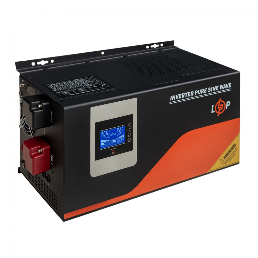 Джерело безперебійного живлення LogicPower LPM-PSW-3000VA (2000Вт) з правильною синусоїдою 24V
