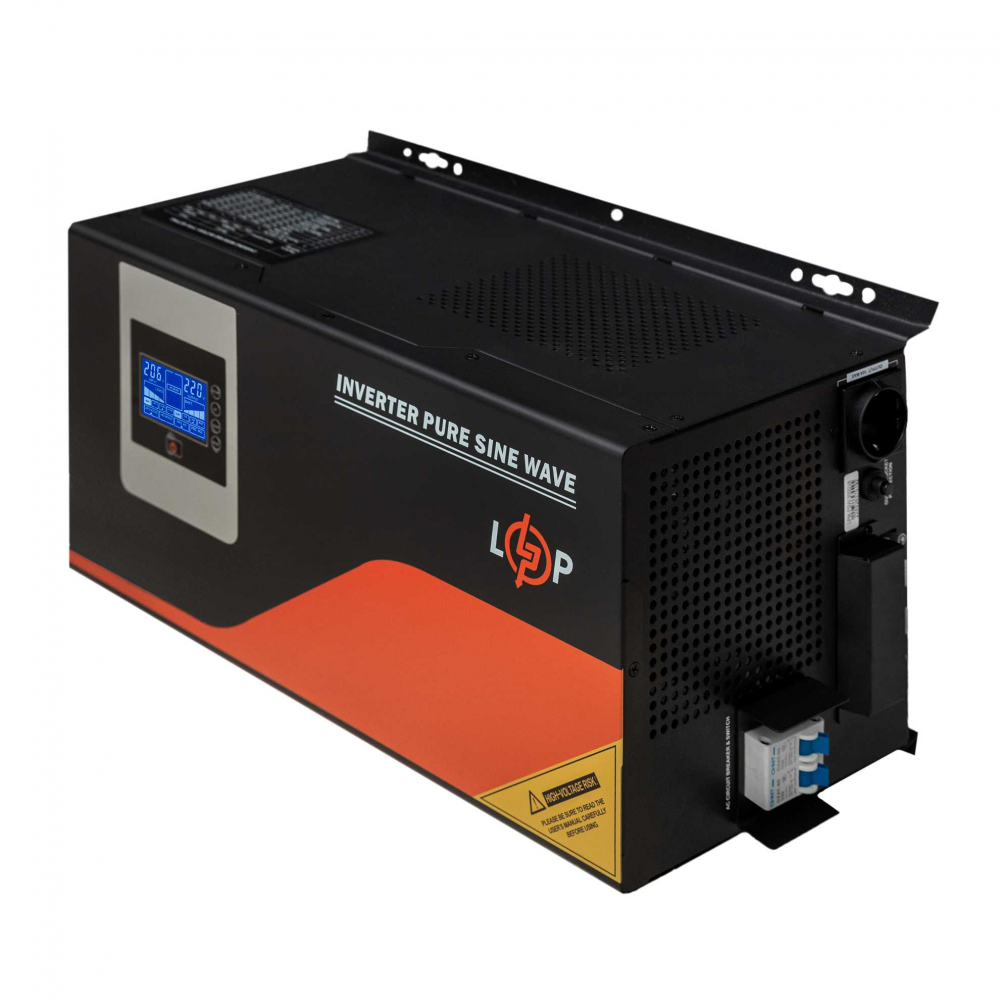 Джерело безперебійного живлення LogicPower LPM-PSW-3000VA (2000Вт) з правильною синусоїдою 24V