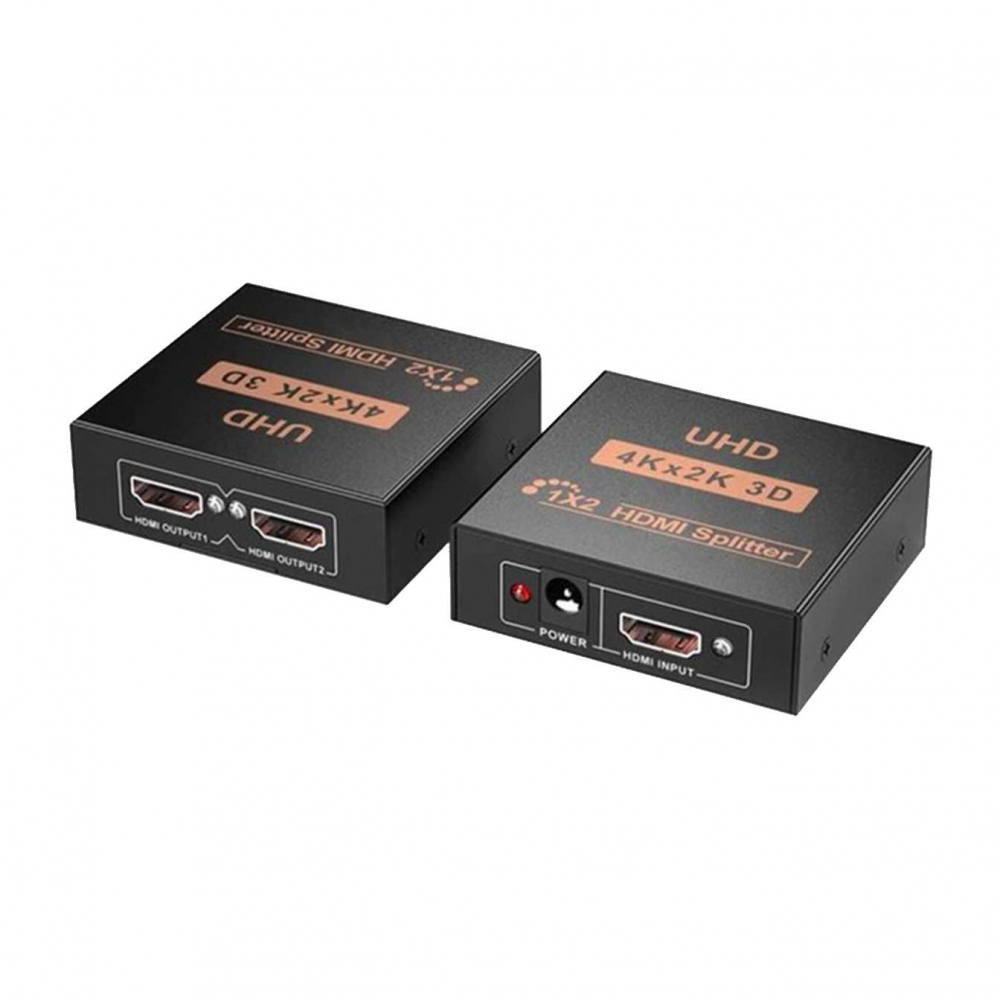 Розгалужувач HDMI LogicPower HDMI спліттер 1x2 4К