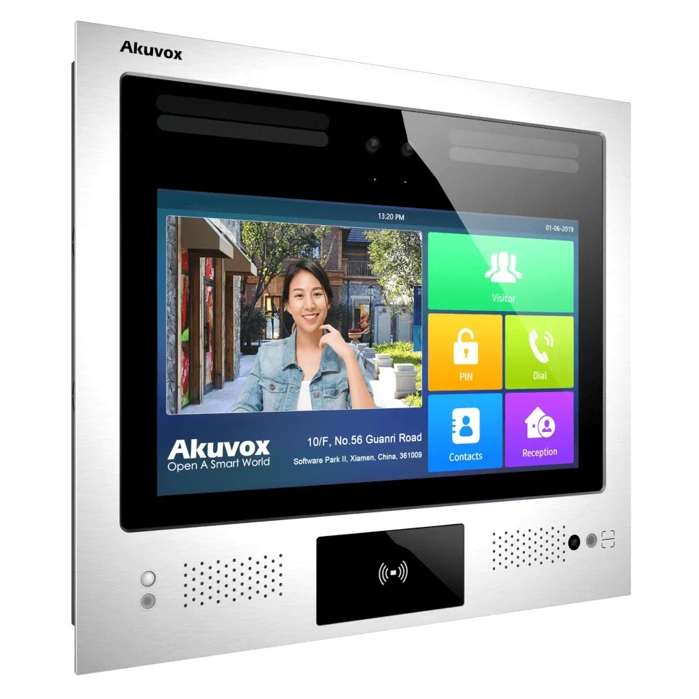 Виклична панель Akuvox X916S на Android (розпізнавання обличчя)