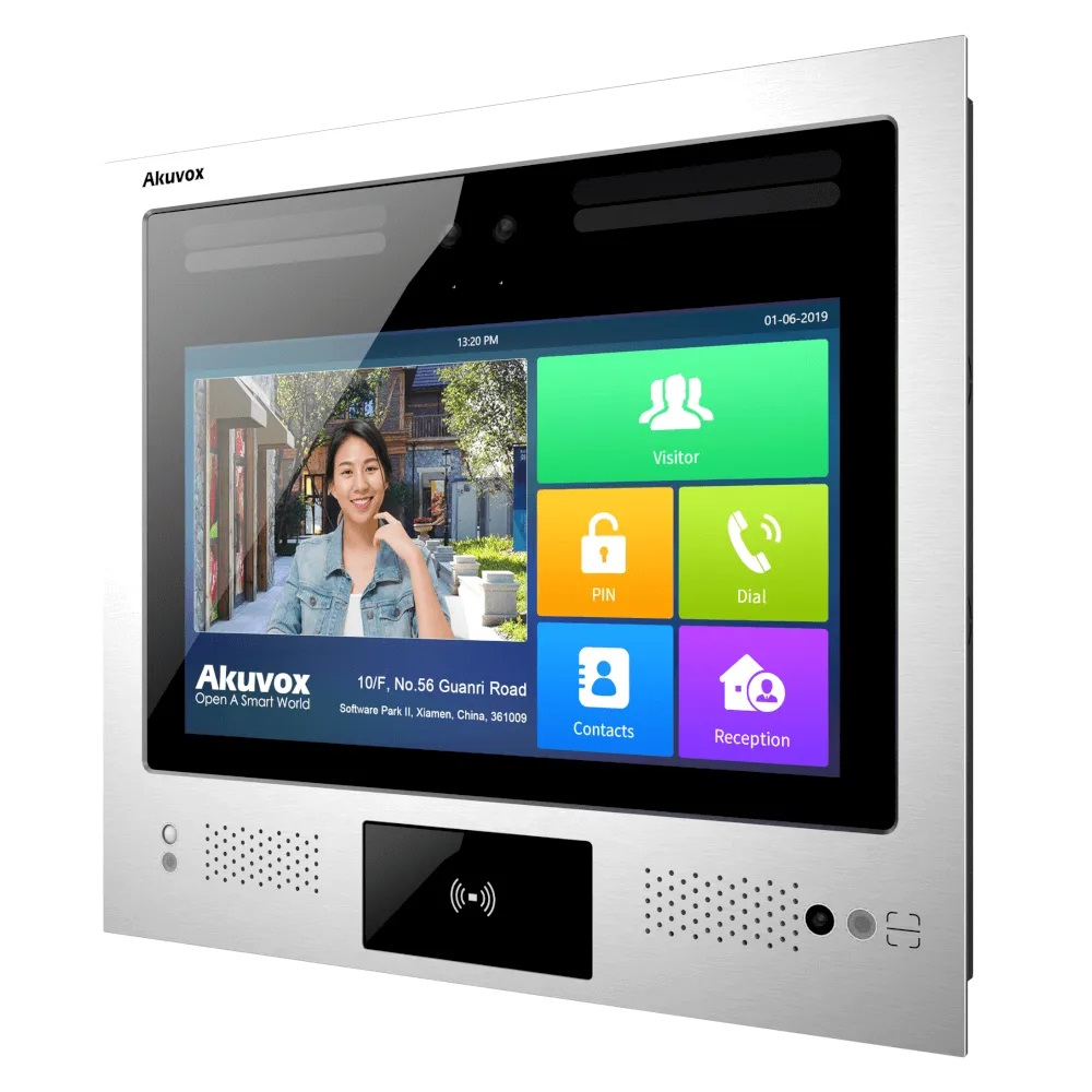 Виклична панель Akuvox X916S на Android (розпізнавання обличчя)