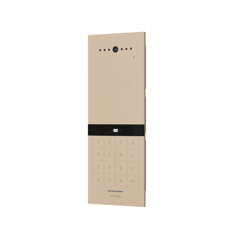 Виклична ІР панель Slinex Sitara Bio (gold) для IP-домофонів (105952)