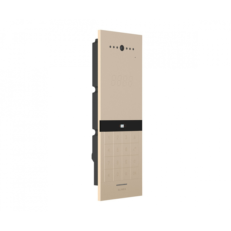 Виклична ІР панель Slinex Sitara Bio (gold) для IP-домофонів (105952)